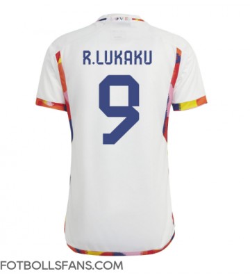 Belgien Romelu Lukaku #9 Replika Bortatröja VM 2022 Kortärmad